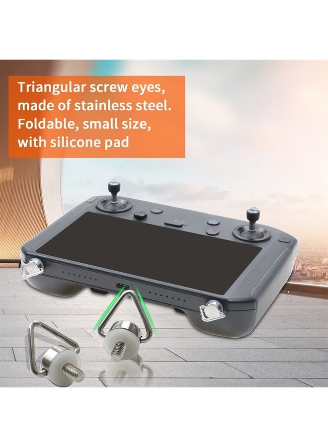 Hanatora Lanyard Neck Strap with Screws for DJI RC,RC 2,RC Pro,Smart Controller,Mini 3,Mini 3 Pro,Mavic 3 Classic/Cine,Air 3/2/2S,Mavic 2 Drone Remote Controller Accessories - Image 3