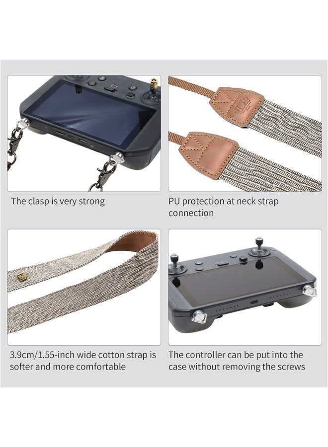 Hanatora Lanyard Neck Strap with Screws for DJI RC,RC 2,RC Pro,Smart Controller,Mini 3,Mini 3 Pro,Mavic 3 Classic/Cine,Air 3/2/2S,Mavic 2 Drone Remote Controller Accessories - Image 4