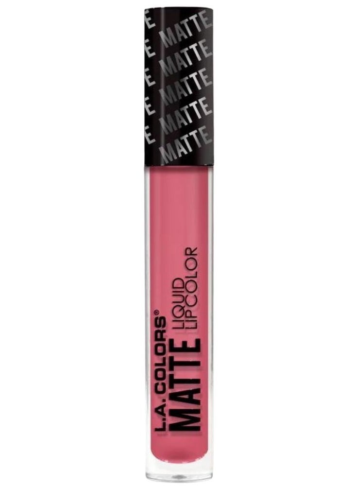 LA Colors L.A. Colors Matte Liquid Lip Color Long Wearing Pumped 4g  - Image 1