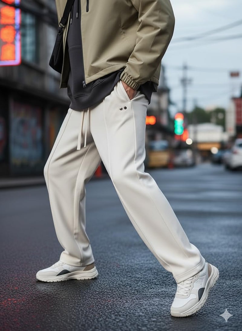 Mack Jonney Regular Trouser Loose Fit | Sports for Men Stylish Track Pant | Zipper Pocket - Image 2