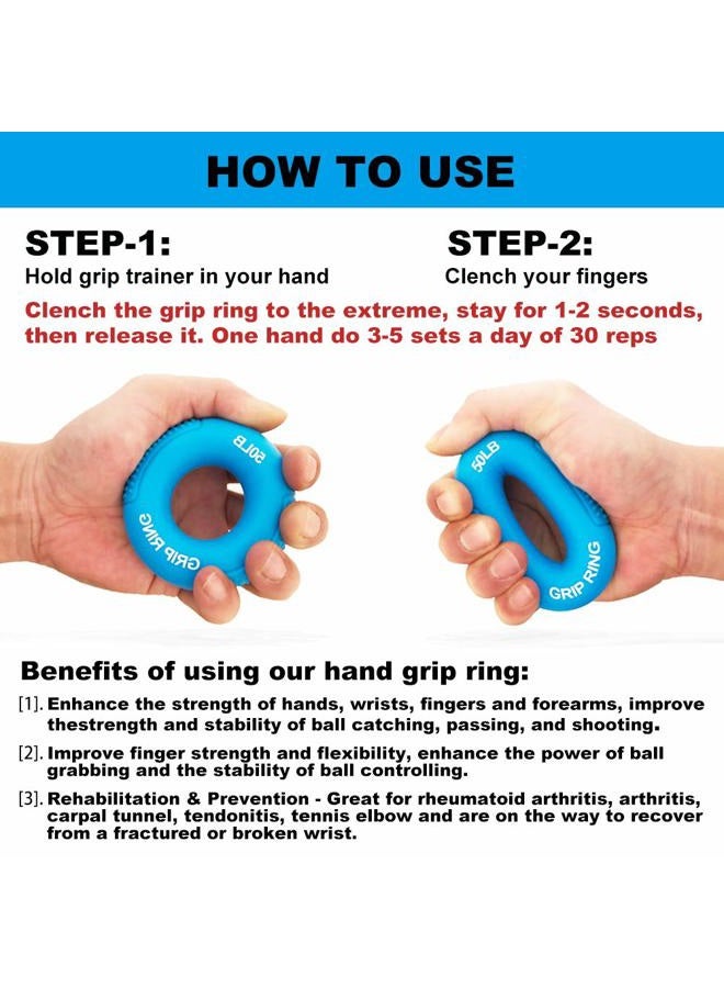 Boaton Hand Grips for Home Workouts Like Basketball, Football, Pull-ups, Weightlifting, Rock Climbing, Basketball Football Training Equipment, Pull-ups Basketball Football Gear for Boys and Girls - Image 5