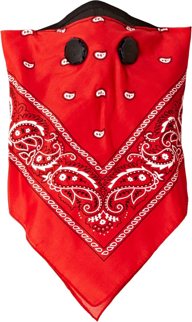 ATV Tek Red Pro Series Bandana Dust Mask - Image 1