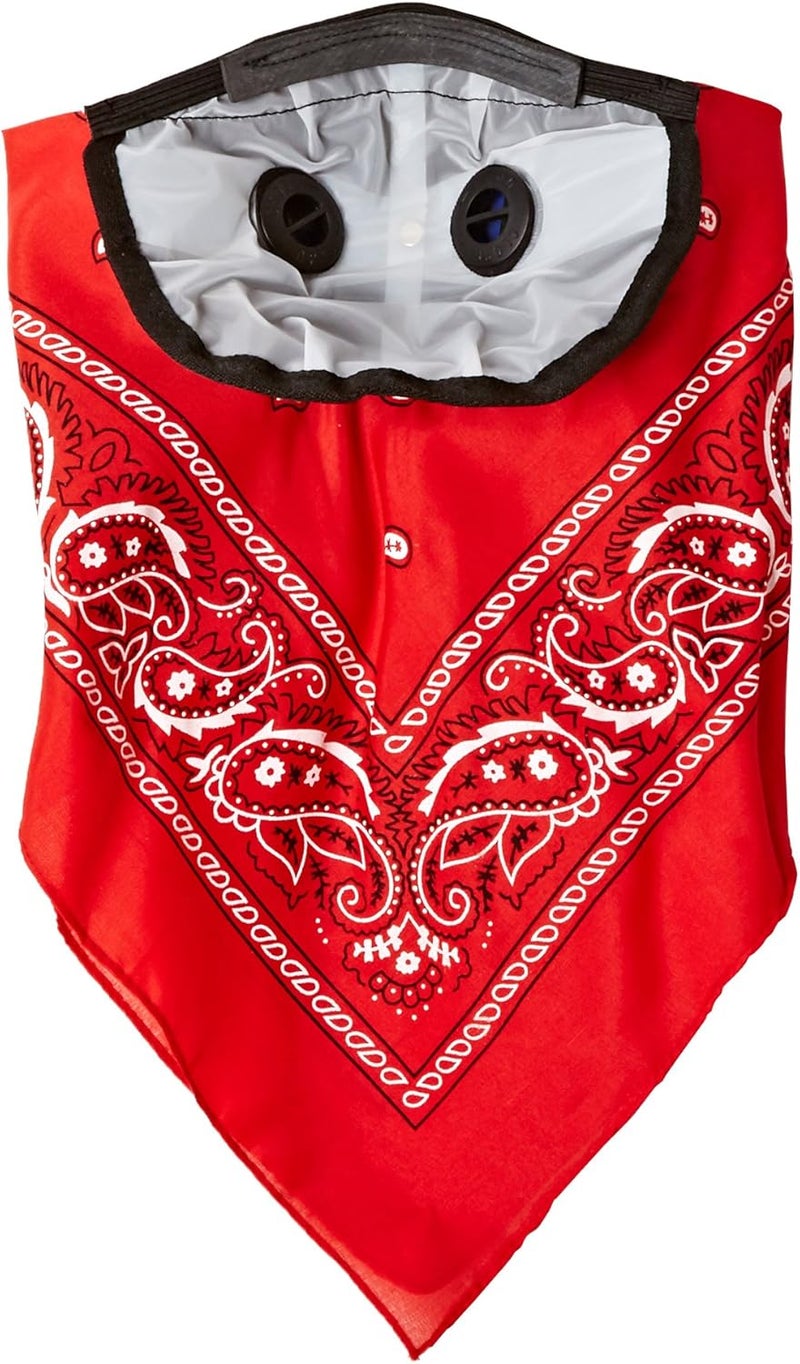 ATV Tek Red Pro Series Bandana Dust Mask - Image 2