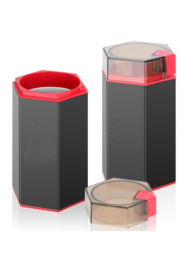 Excefore Powder Grinder, Electric Removable Adjustable Stainless Steel Blades Strong Grinder for Coffee, Spice, Vitamin Tablets, Pills - Image 1