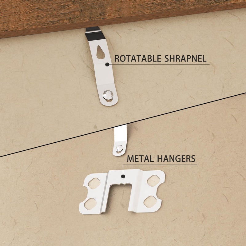 Picrit 12x16 Picture Frame  Photo Frame for Wall Mounting Diaplay  Brown - Image 3