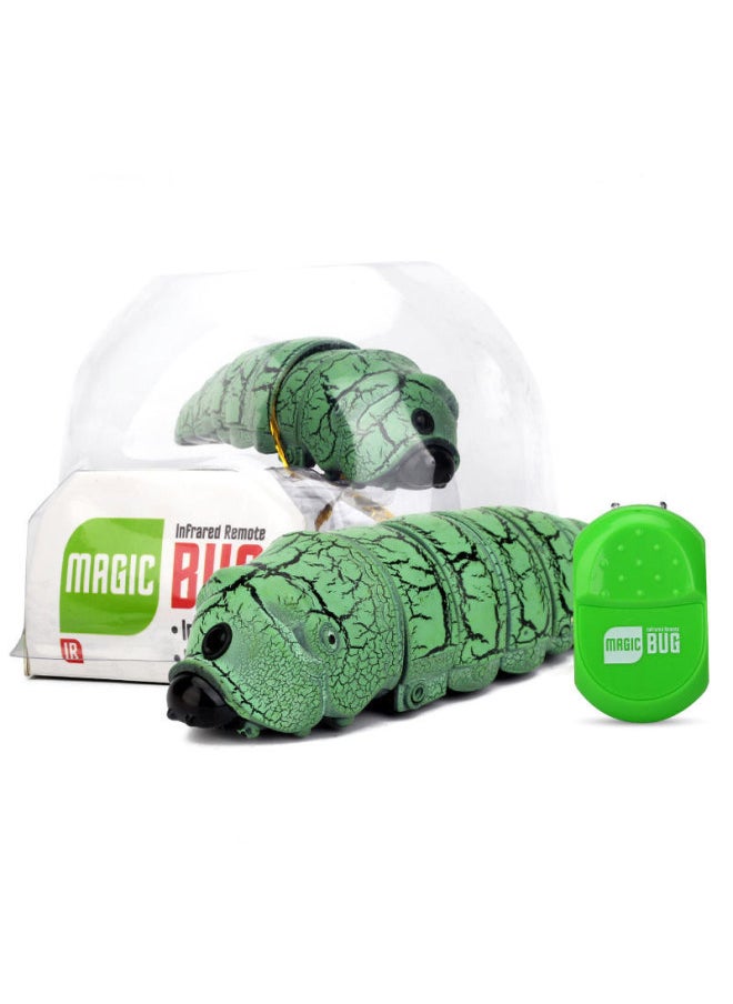 Remote Control Toy Remote Control Snake Cobra Trick Spoof Hot Reptile Insect Electric Cockroach-Color:8808 Infrared Cobra Blue  - Image 5