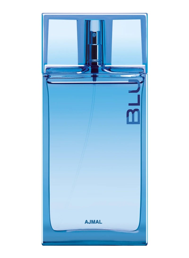 Ajmal Blu Eau De Parfum For Men - 90 ML - Image 2