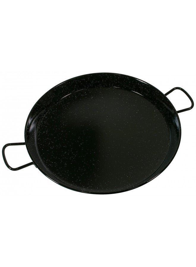 Garcima 22-Inch Enameled Steel Paella Pan, 55cm