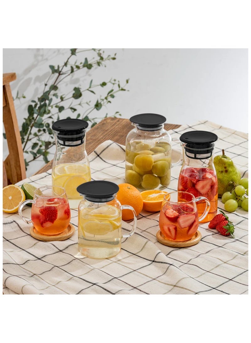 Hario Vinegar's Fruit Pot with Handle 1L, Clear - Image 5