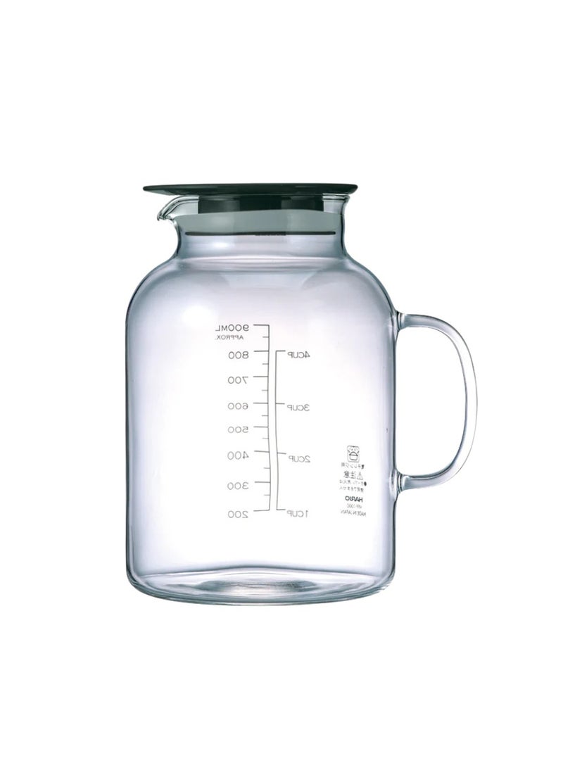 Hario Vinegar's Fruit Pot with Handle 1L, Clear - Image 1