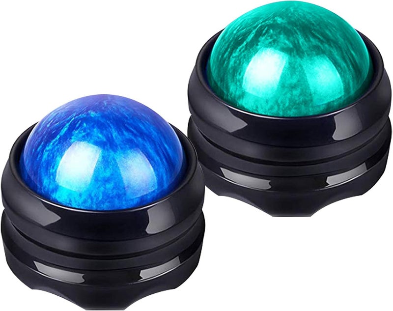 WOVTE Massage Ball Lacrosse Balls Self Massage Tool for Sore Muscles Shoulders Neck Back Foot Body Deep Tissue Trigger Point Muscle Knots Yoga and Myofascial Release - Image 1