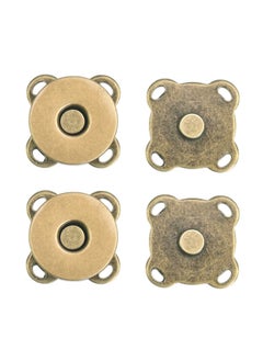 SYOSI 20 Sets Magnetic Button Clasps Snaps Fastener Clasps for Purses Handbag Clothes Scrapbooking Closure Fastener Sewing Craft DIY for Sewing Craft Purses Bags Clothes  - Image 1