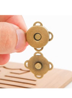 SYOSI 20 Sets Magnetic Button Clasps Snaps Fastener Clasps for Purses Handbag Clothes Scrapbooking Closure Fastener Sewing Craft DIY for Sewing Craft Purses Bags Clothes  - Image 2