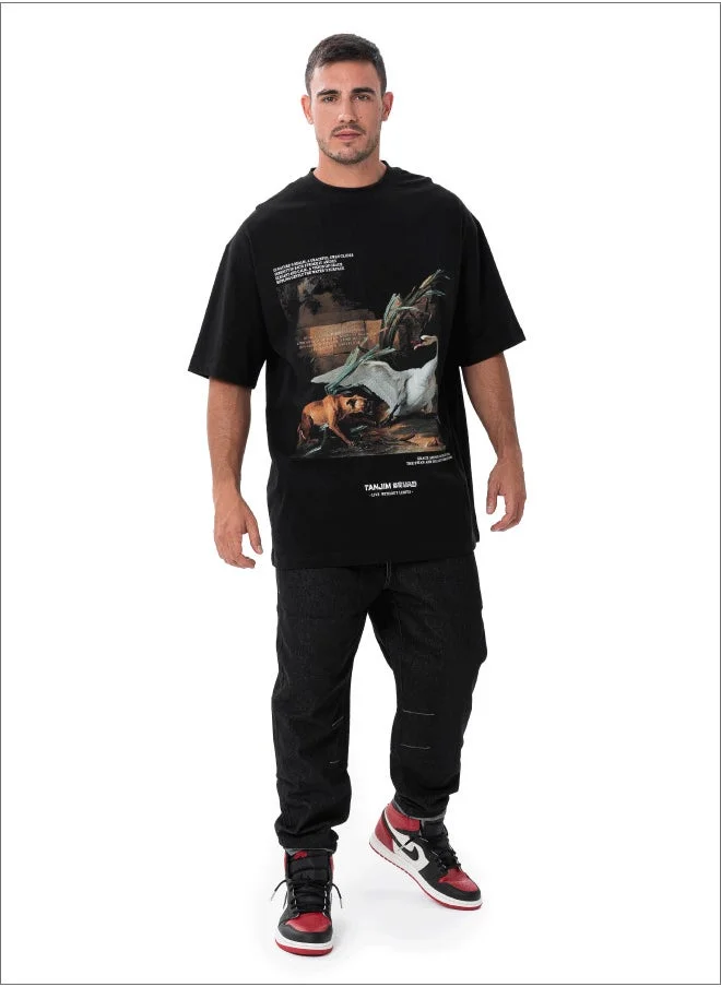 Tanjim Squad TANJIM SQUAD - RENAISSANCE T-SHIRT BLACK
