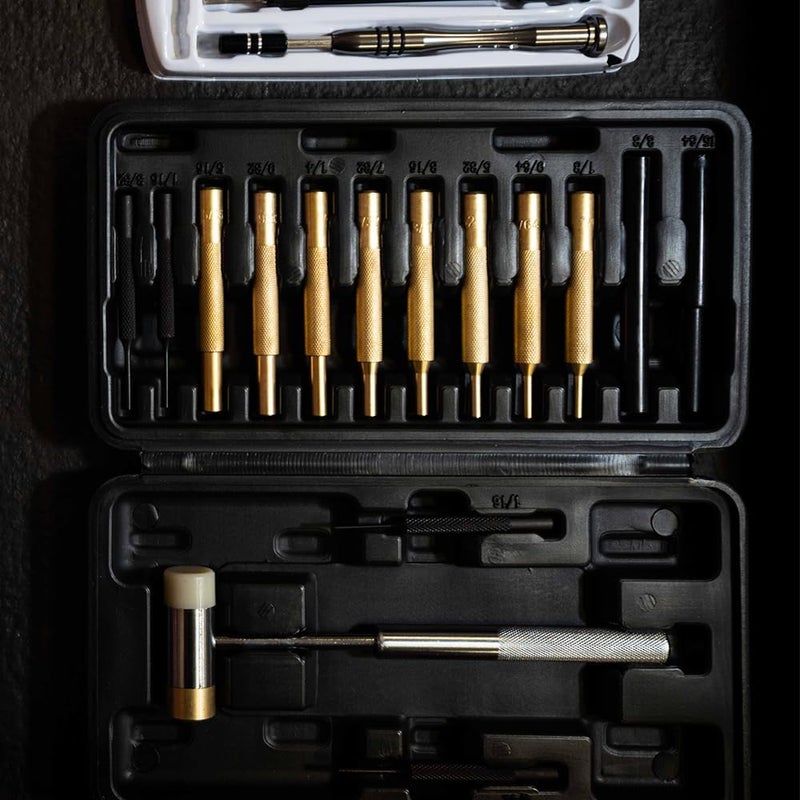 Wheeler 1" Nylon and Brass Hammer with Dual Heads for Gunsmithing - Image 3
