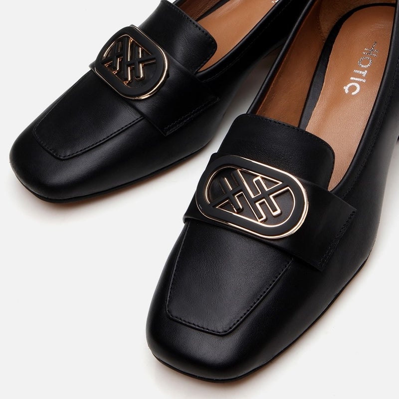 Hotiç 01AYH293440A100 GENUINE Leather Black Women's Loafer  - Image 4