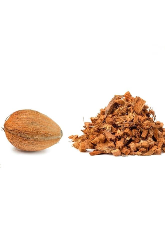 قشر جوز الهند لفرش الزواحف، رقائق جوز الهند، ركيزة تيراريوم 70 جرام - Image 2