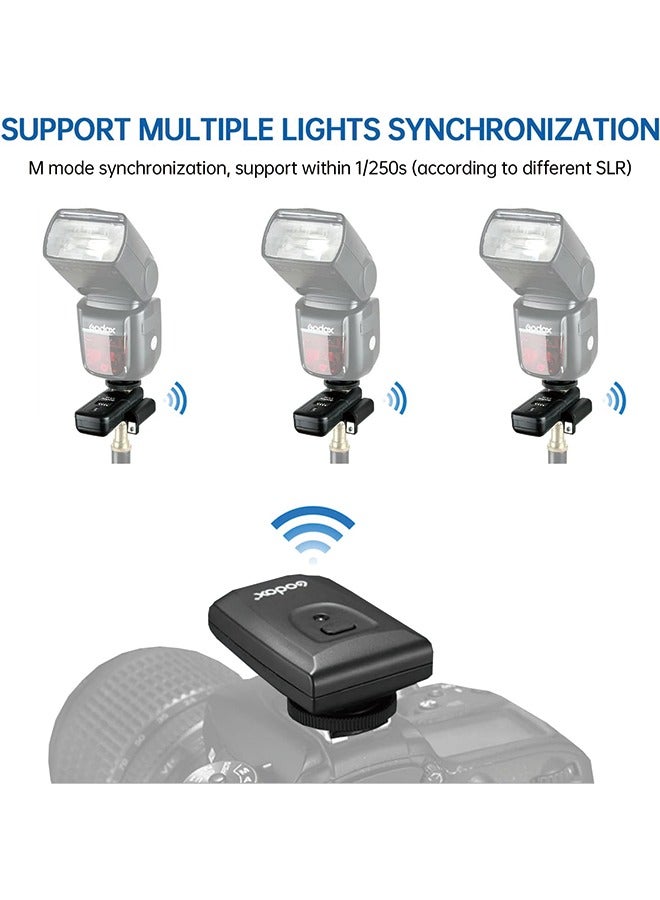Godox CT-16 Wireless Radio Flash Trigger Receiver Kit,Fit Compatible for Canon Nikon Pentax DSLR Camera Studio 3-in-1 Flash Transmitter and Receiver - Image 3