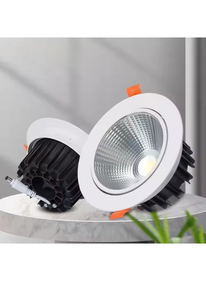 م.م.ذ  دحاولا صخشلا ةكرش اهمزاولو ةرانلا  تادعم ةراجتل زنيل دنآ وتلب كوب داونلايت 60 واط – دائري – 6000 كلفن ضوء نهاري – سطوع عالي – بلاتو - Image 1