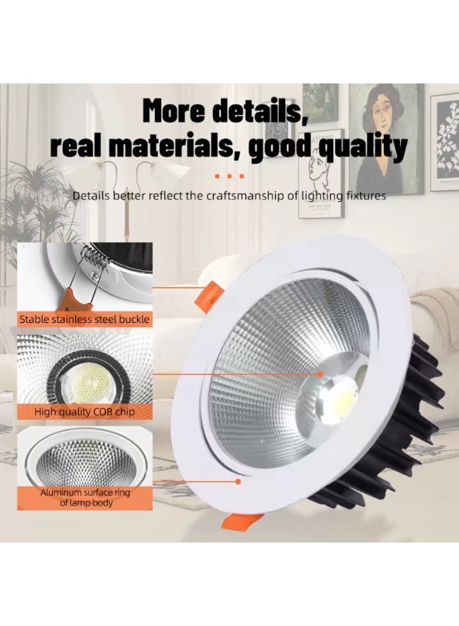 م.م.ذ  دحاولا صخشلا ةكرش اهمزاولو ةرانلا  تادعم ةراجتل زنيل دنآ وتلب كوب داونلايت 60 واط – دائري – 6000 كلفن ضوء نهاري – سطوع عالي – بلاتو - Image 3