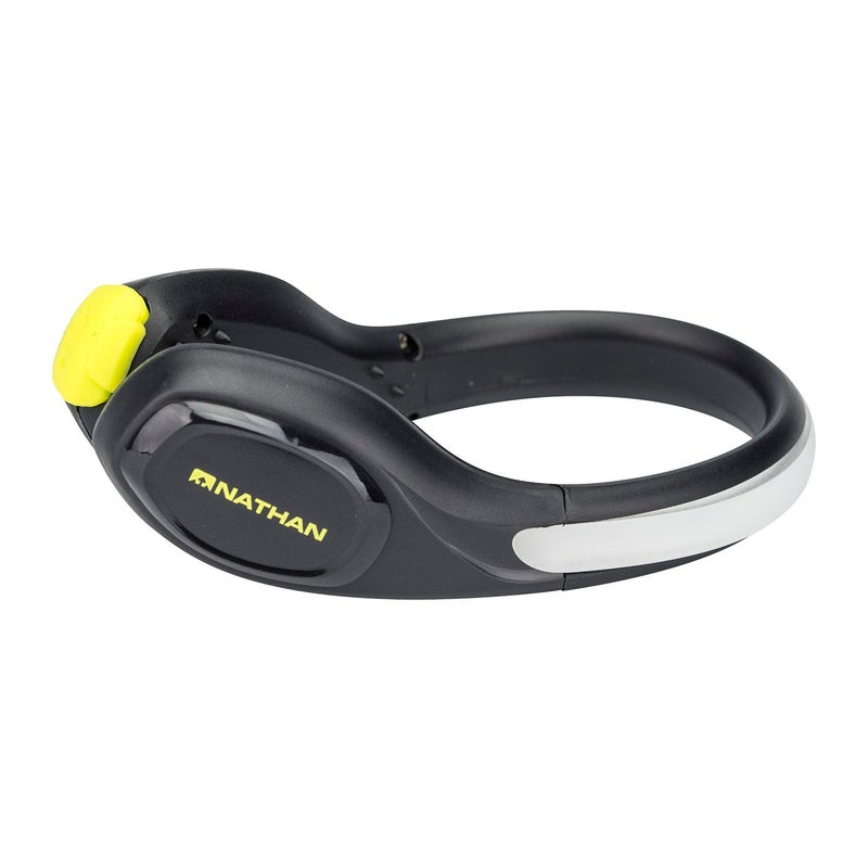 Nathan LightSpur RX LED Heel Spur, Black/Safety Yellow - Image 5