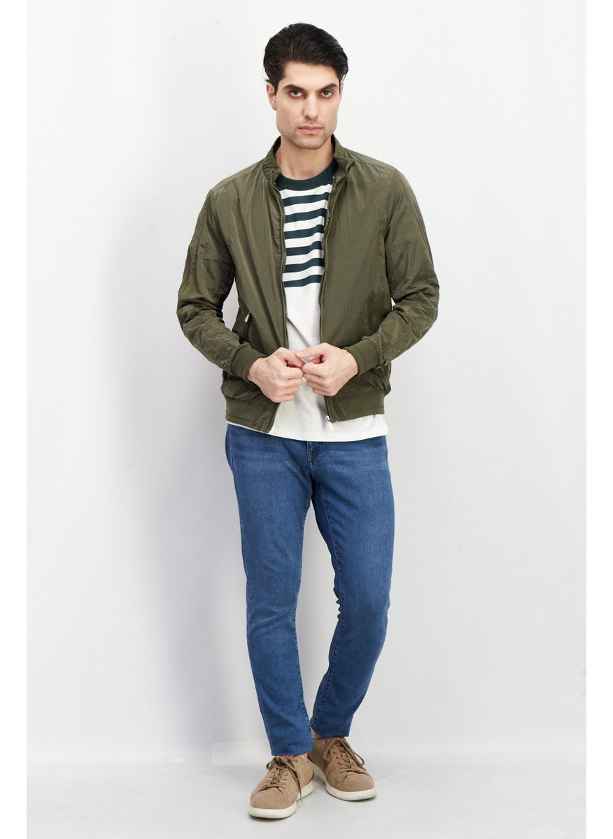 Sorbino Men Solid Windbreaker Jacket, Olive  - Image 2