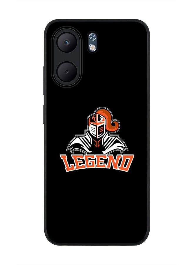 Stylizedd For Oppo A5x 5G / A5x 4G Case,Slim fit Camera Protection, Shockproof Thin Phone cover  - Legend Knight