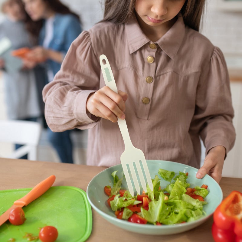 🍳 طقم أدوات مطبخ من السيليكون مرن ومتعدد الاستخدامات للطهي والتقديم - Image 4