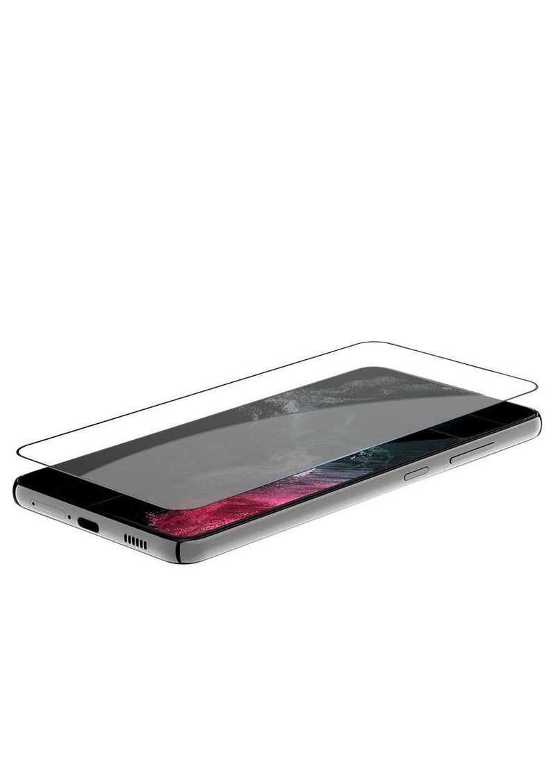 ليفيلو واقي شاشة شفاف مقوى ومقاوم للخدش لهاتف Samsung Galaxy S23 / مقاوم للانفجار / نفاذية ضوء 92% / حماية من التلف 9H / مقاوم للماء والزيوت - شفاف - Image 1