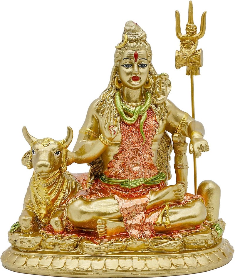 Alikiki Indian God Shiva Idol Statue - Image 1
