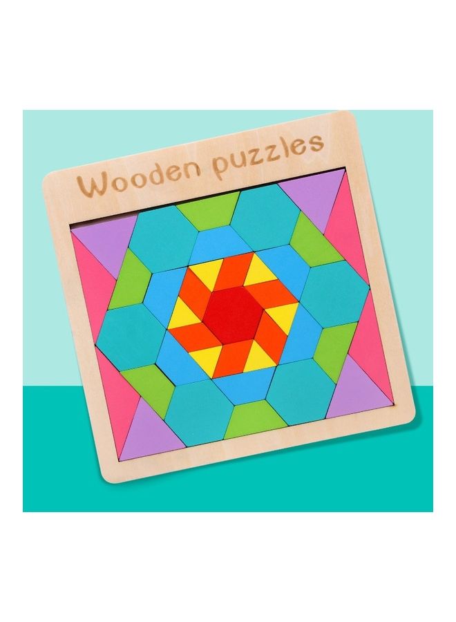 نيبمينينت مجموعة أحجية قطع تركيب الصور تانجرام بتصميم أشكال هندسية - Image 3