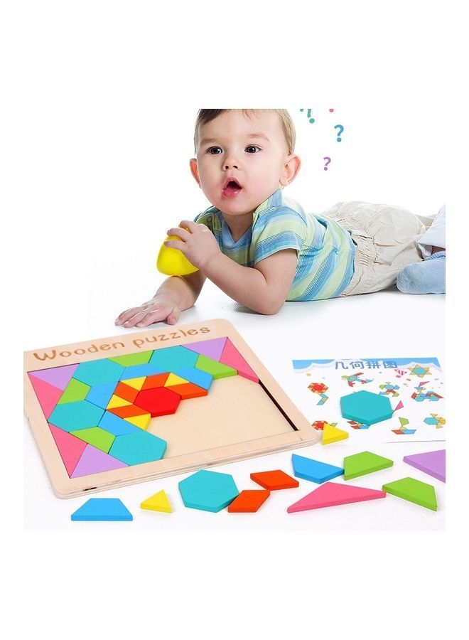 نيبمينينت مجموعة أحجية قطع تركيب الصور تانجرام بتصميم أشكال هندسية - Image 5