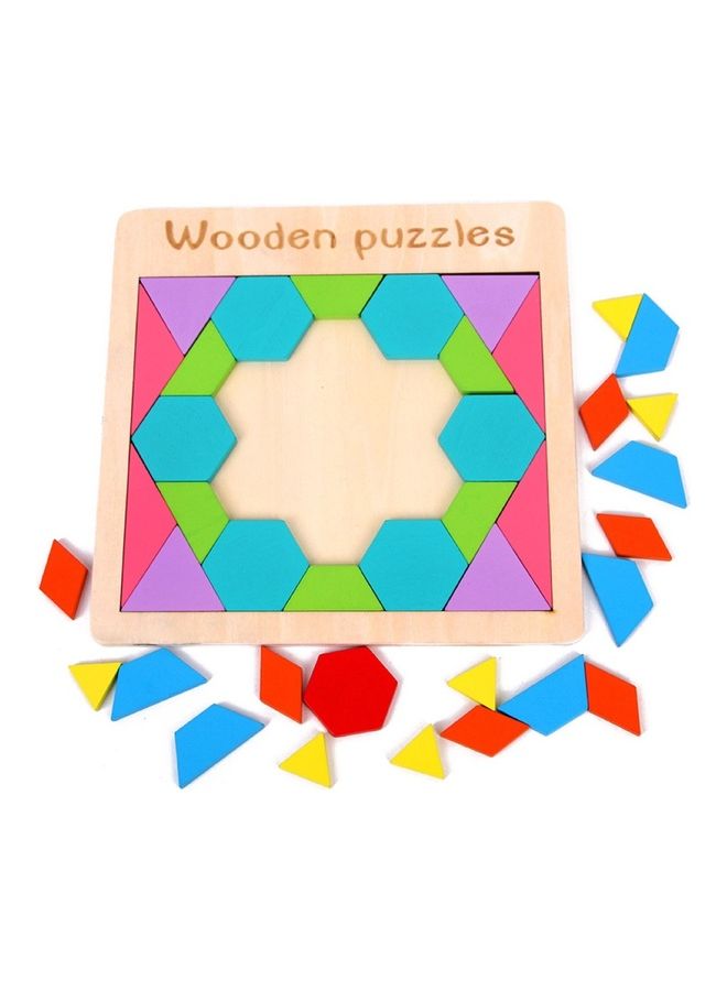 نيبمينينت مجموعة أحجية قطع تركيب الصور تانجرام بتصميم أشكال هندسية - Image 2