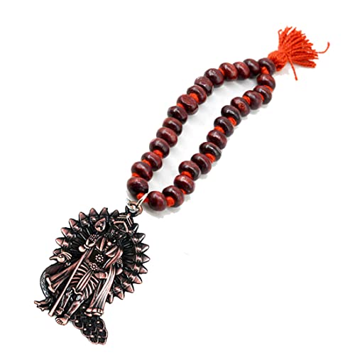 AFH Lord Kartikeya Murugan VEL Bronze Stylish Interior Accessorie Decorative Car Mirror Hanging Dream Catcher Positive Vibes Balcony, Gift, Vehicle, Wind Chimes - Image 2