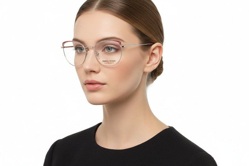 Mario Rossi  ( Made in Italy ) Round Womens Optical Frame - Image 1