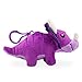 Scentco Dino Dudes Backpack Buddies Patented Gourmet Scented Plush Toy Dinosaur Clips Triceratops Grape Stocking Stuffer - Image 2