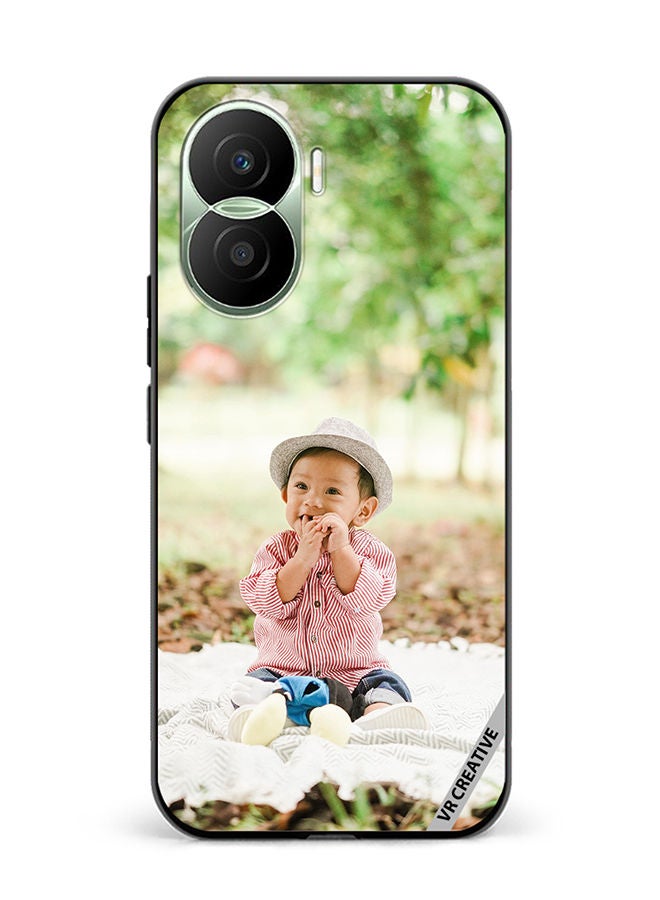 VR CREATIVE Protective Case Cover For Honor Play7T Pro Smiley Baby Design Multicolour - Image 1