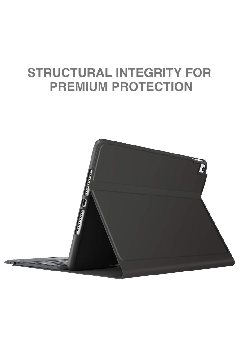 iPad Keyboard 9th Generation, Keyboard for iPad 8th Generation/7th Gen iPad, Black, 10.2"/10.5