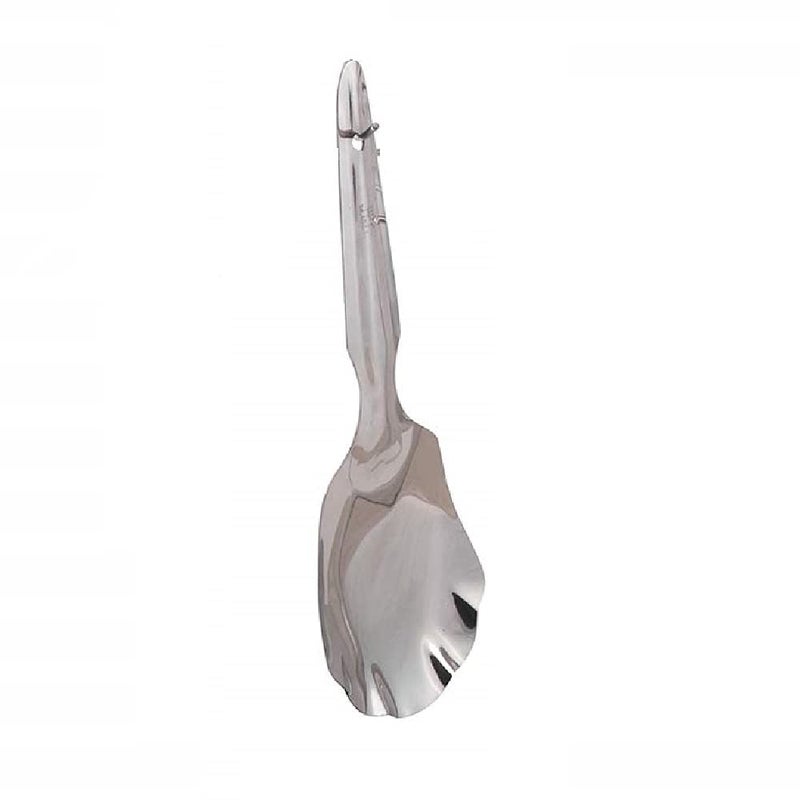 FIRST FRONT Combo of 11 Hooks Stainless Steel Multi-Level Laddle Hooks Rail for Kitchen with Stainless Steel Serving Spoon, Rice Palta & Rice Panja - Image 5