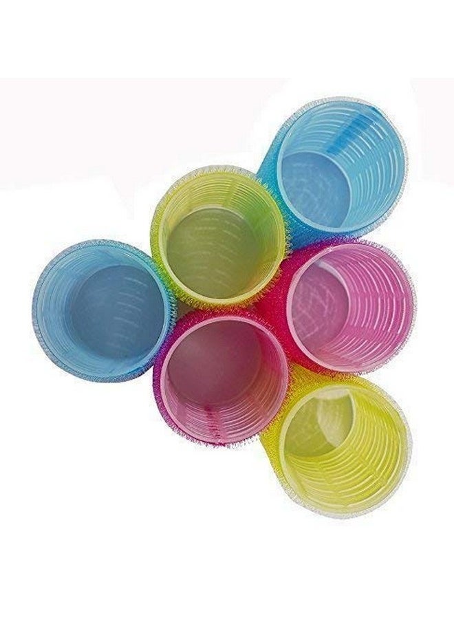 Inaaya Inaaya Hair Roller Curlers Wavy Non Heat Set Of 6 Pieces Random Colour (Pack Of 1)  - Image 5