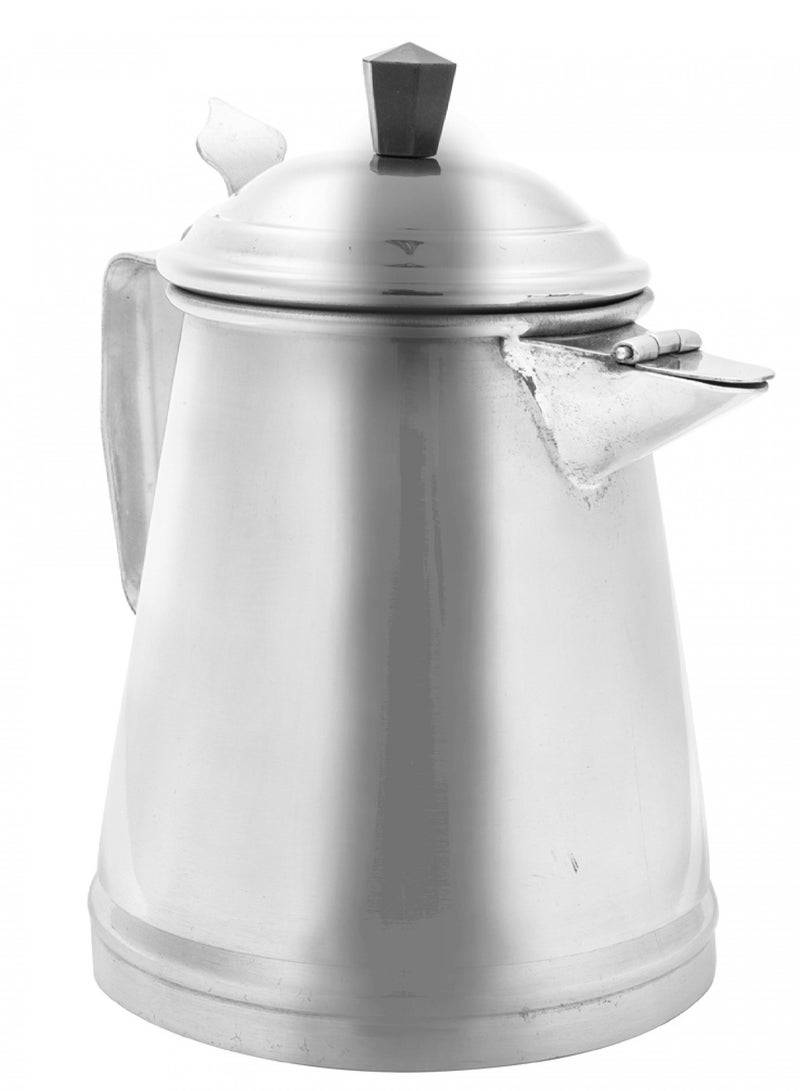 أبوتاير ابريق بكرج من الألومنيوم لغلي القهوة والحليب مع غطاء بعدة مقاسات - Image 2