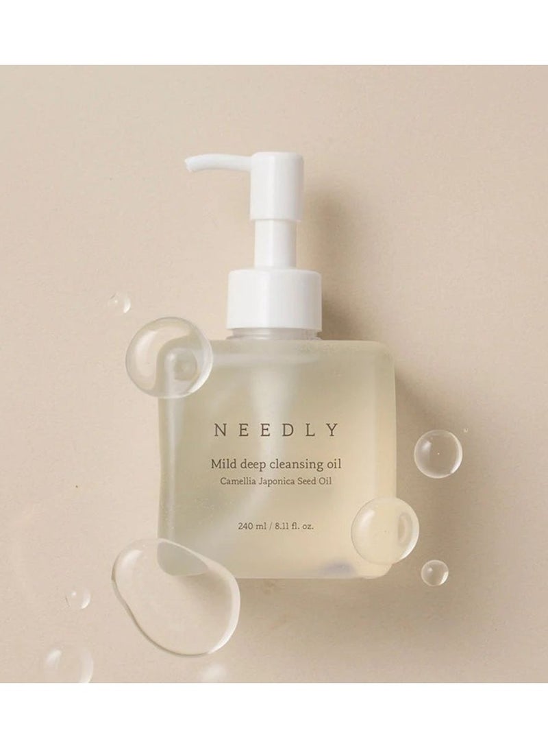 Needly Mild Deep Cleansing Oil Lightweight Formula 240ml - Image 3