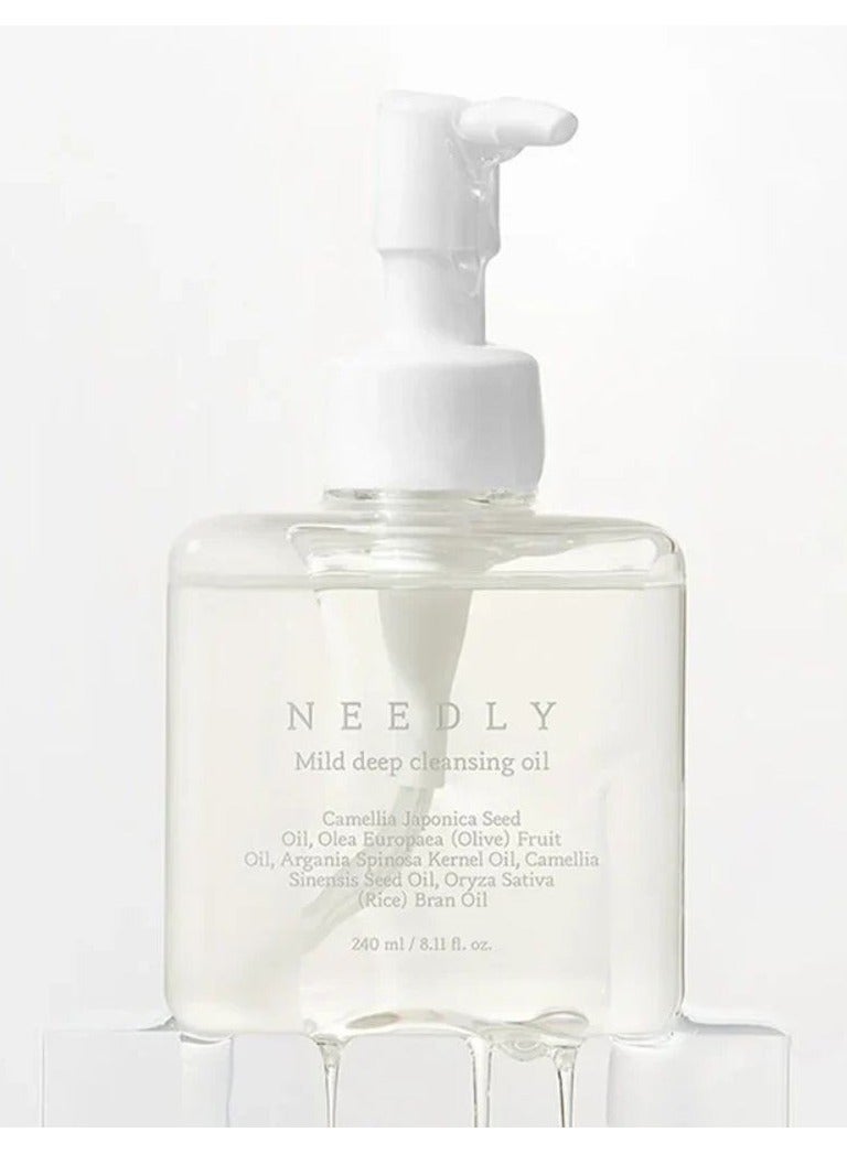 Needly Mild Deep Cleansing Oil Lightweight Formula 240ml - Image 4