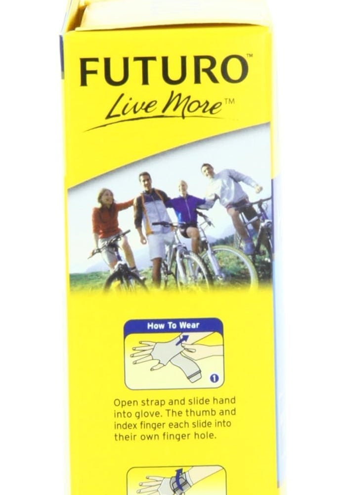 Futuro Energizing Support Glove for Hand and Wrist Relief - Medium Size - Image 4