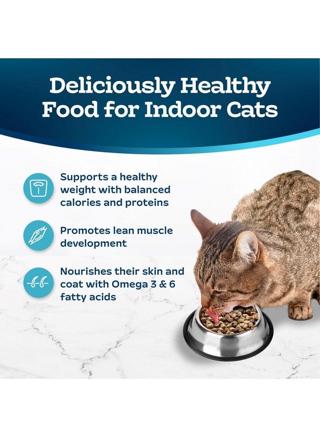 Blue Buffalo Tastefuls Adult Dry Cat Food for Weight Management, Made in the USA with Natural Ingredients, Chicken Recipe, 3-lb. Bag - Image 4