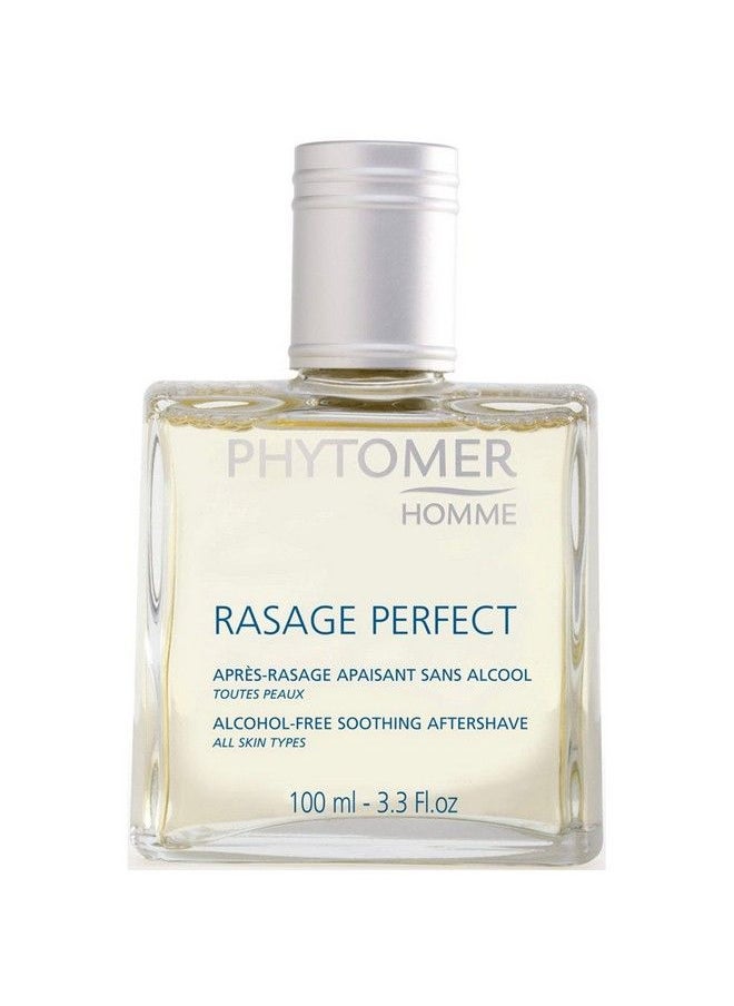 Phytomer - Rasage Perfect Soothing Aftershave Lotion For Men Alcoholfree Skin Moisturizer For Face & Neck Soothing Refreshing Calming Aftershave Reduces Redness & Skin Irritation 100 Ml - Image 1