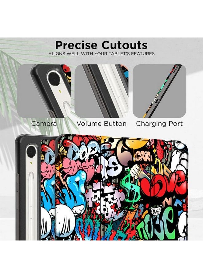 Robustrion - Robustrion Cover for Samsung Tab S9 Cover Case 11 inch, Flip Stand Back Case Cover for Samsung Galaxy Tab S9 Tablet Cover 11 inch [Supports Auto Sleep Wake] - Hippy - Image 1