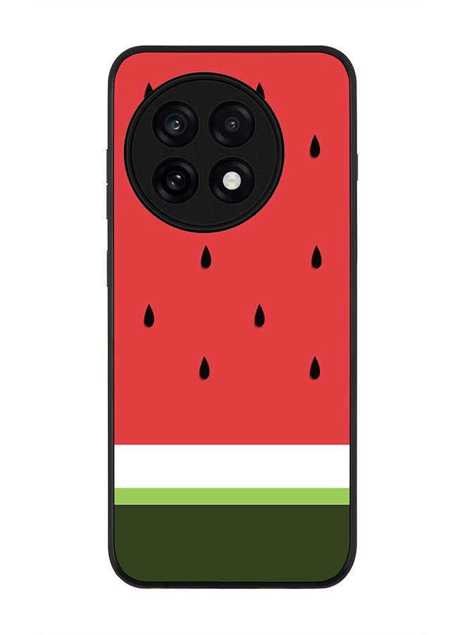 Stylizedd For OnePlus 13R / Ace 5 Pro Case,Slim fit Camera Protection, Shockproof Thin Phone cover  - Minimal Watermelon