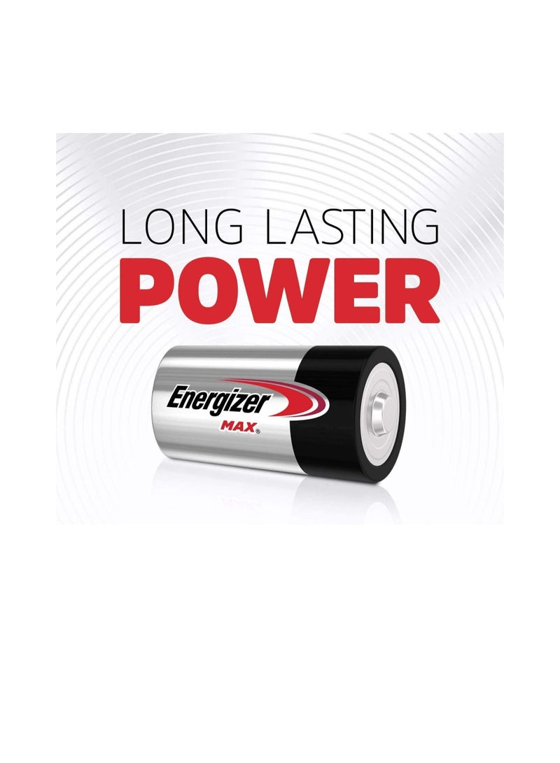 إنرجايزر بطاريات قلوية إنرجايزر سي سكوير ماكس E93 BP2.5 - Image 3