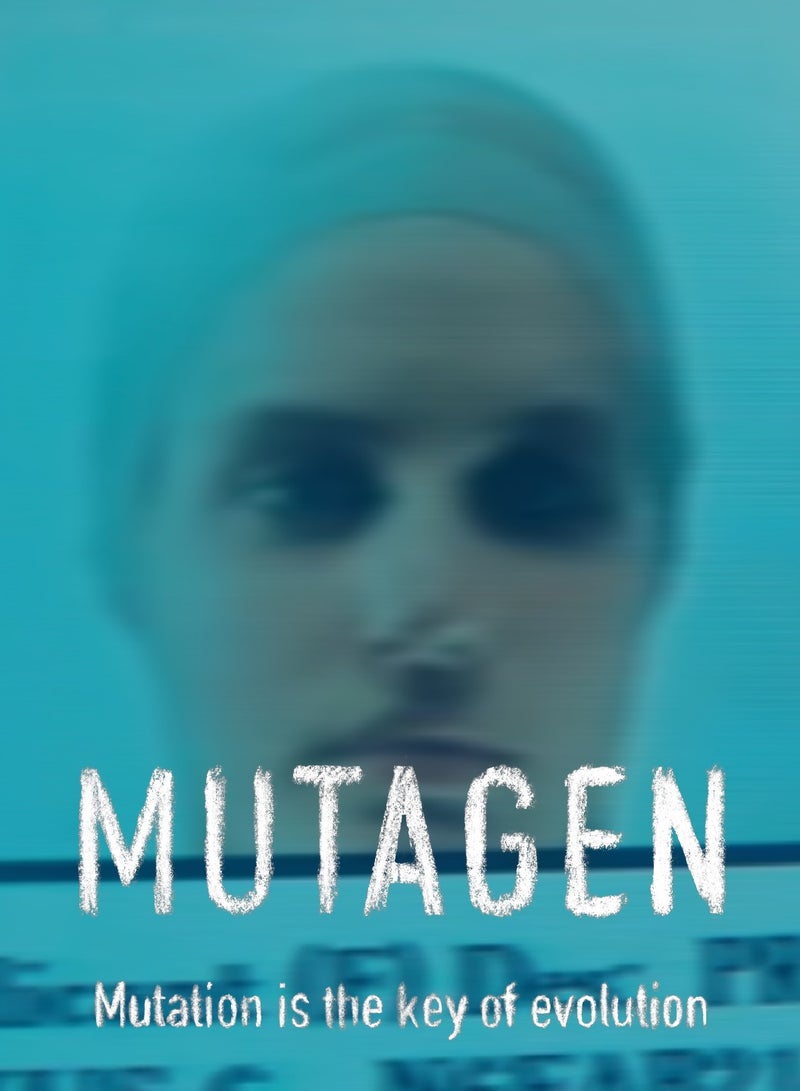 mutagen Replicant Portrait Print washed T-shirt - Image 2